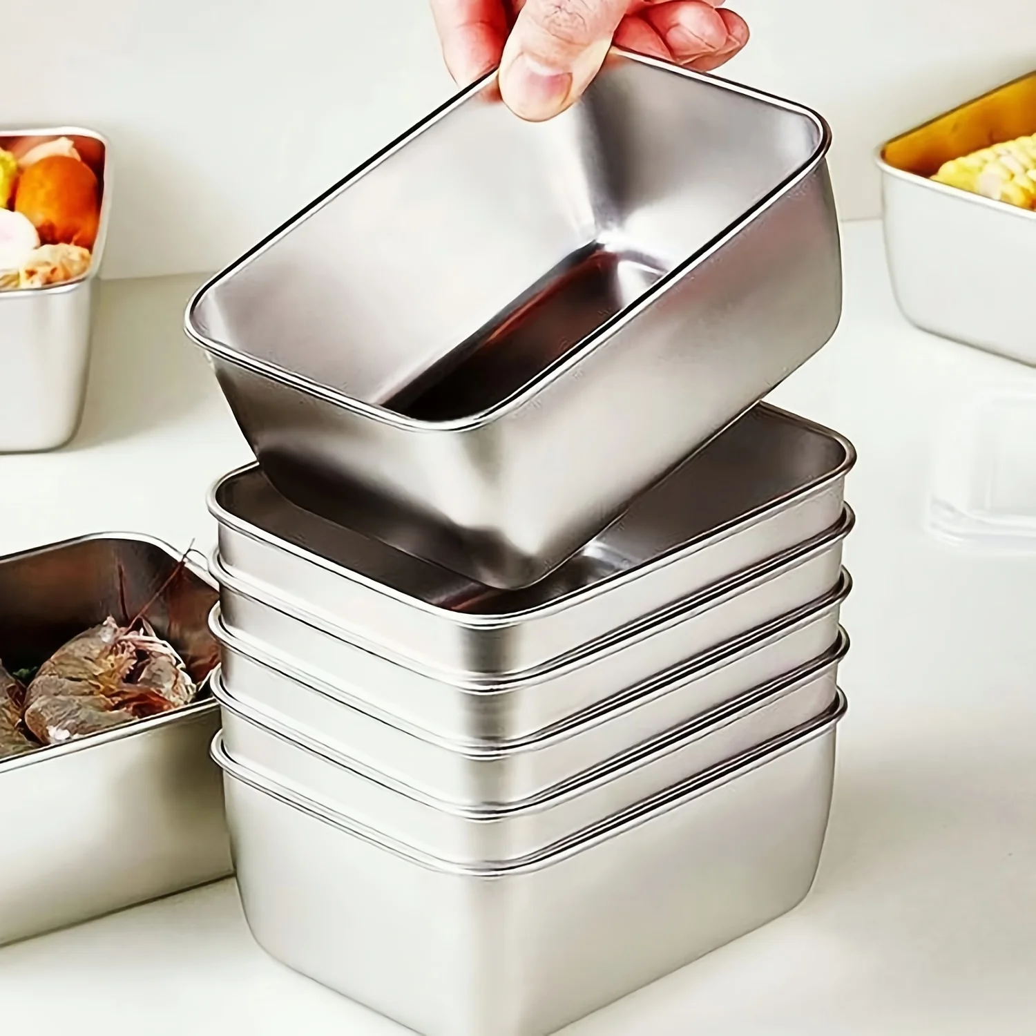 Food Storage Eco Friendly - Набор контейнеров для хранения продуктов из