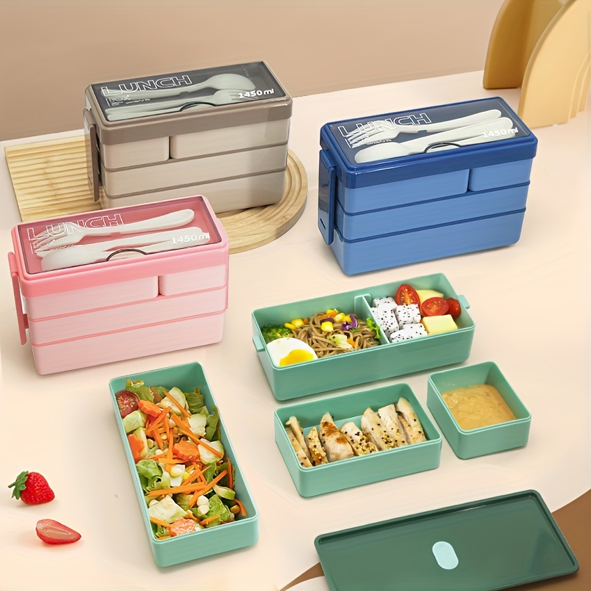 Food Storage With Scoop - 1450 мл бенто ланч-бокс большой емкости