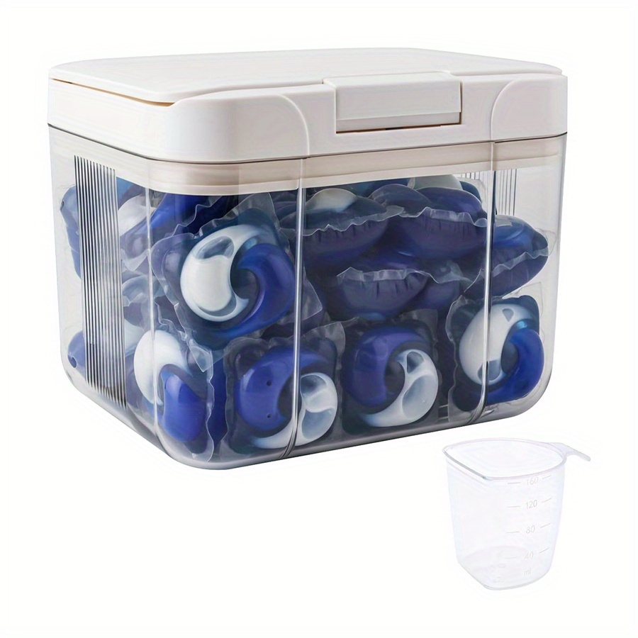 Food Storage With Scoop - Держатель для стручек для белья, совместимый