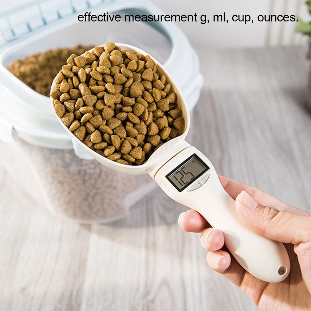 Food Storage With Scoop - Измерительная ложка для корма для домашних
