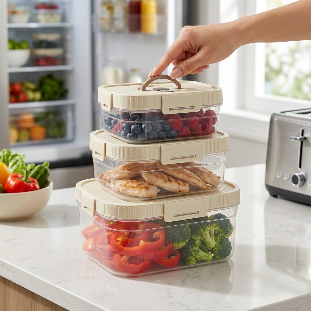 Food Storage Eco Friendly - Складной контейнер для хранения продуктов с