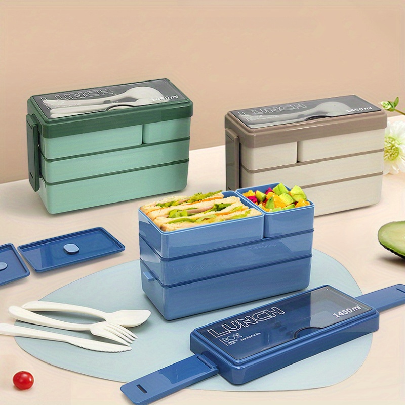 1450 мл бенто ланч-бокс большо – обзор и цена Food Storage With Scoop