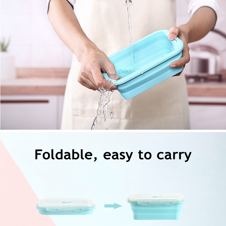 Складной силиконовый контейнер – обзор и цена Food Storage Eco Friendly