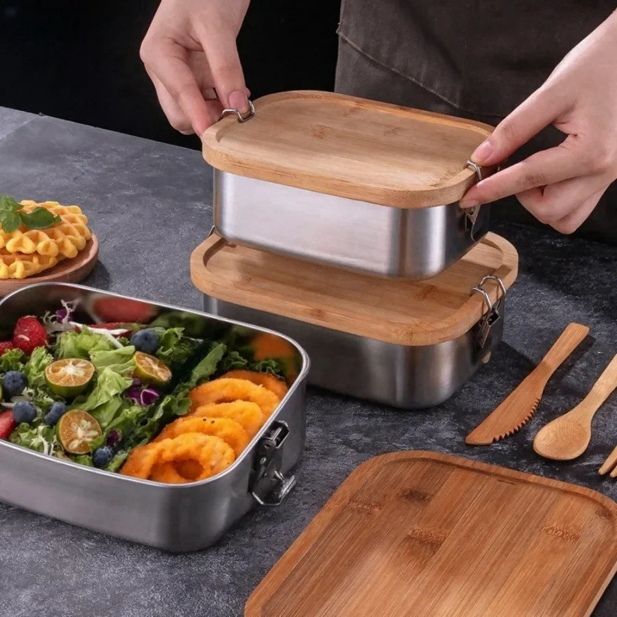 Новый ланч-бокс из нержавеющей – обзор и цена Food Storage Bins