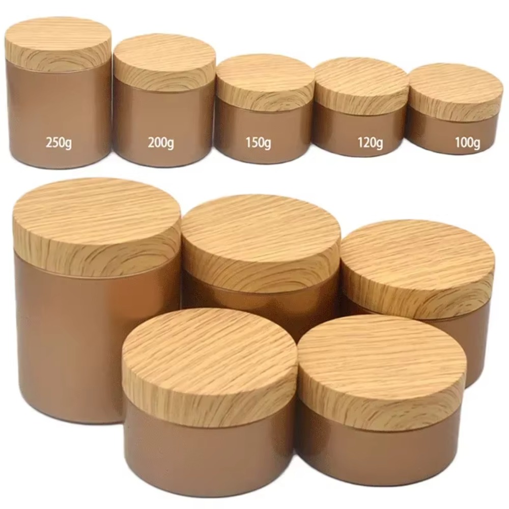 30 шт. пустых пластиковых бано – обзор и цена Food Storage Jars With Wooden Lids