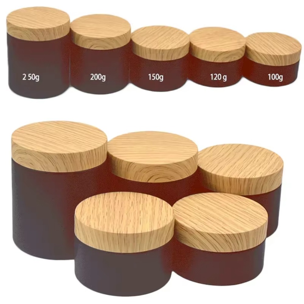 30 шт. пустых пластиковых бано – обзор и цена Food Storage Jars With Wooden Lids