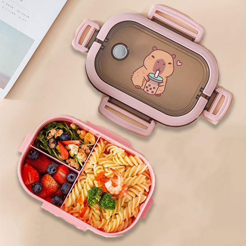 Капибара Бенто Ланч-бокс Аниме – обзор и цена Food Storage Bins