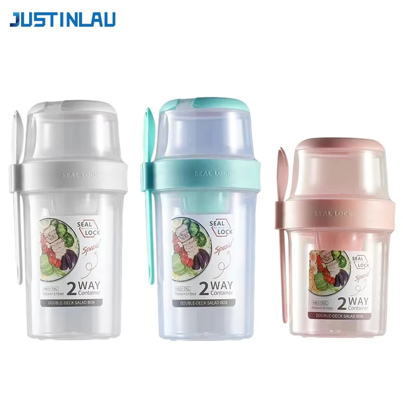 Портативный контейнер JUSTINLA – обзор и цена Food Storage With Scoop