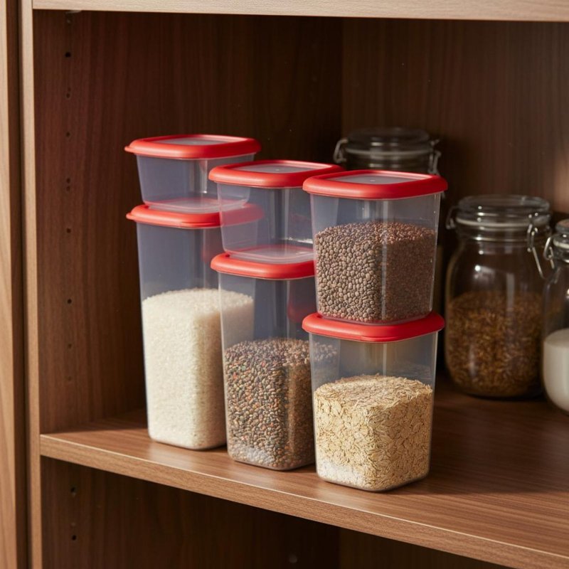 Набор из 6 герметичных контейн – обзор и цена Food Storage Bins