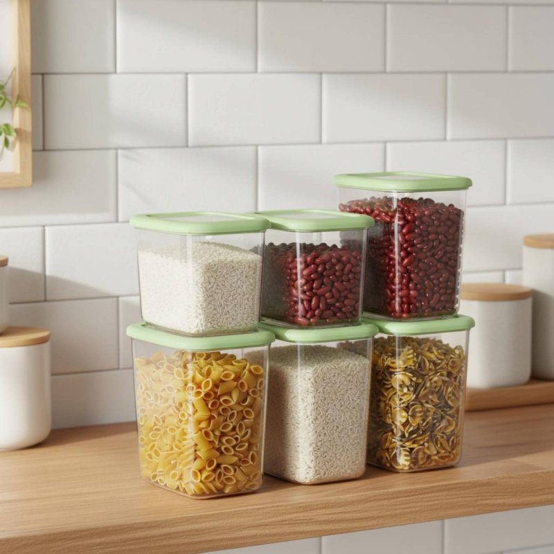 Набор из 6 герметичных контейн – обзор и цена Food Storage Bins