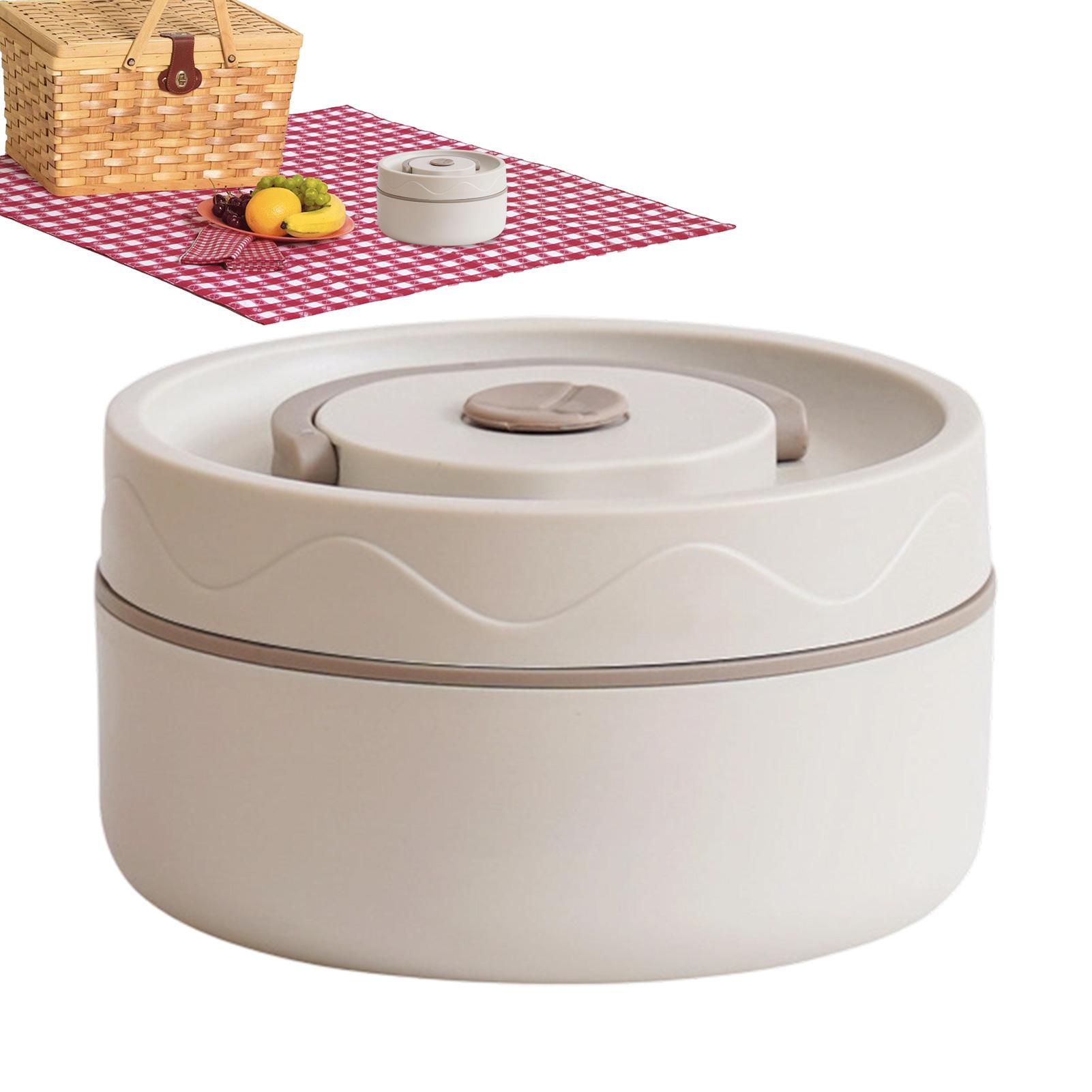 Термос для еды 420 мл, круглый – обзор и цена Food Storage Hot Box