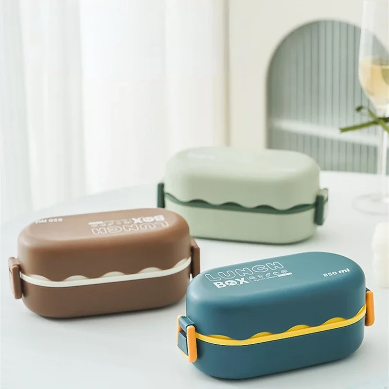Ланч-бокс объемом 850 мл, двух – обзор и цена Food Storage With Scoop