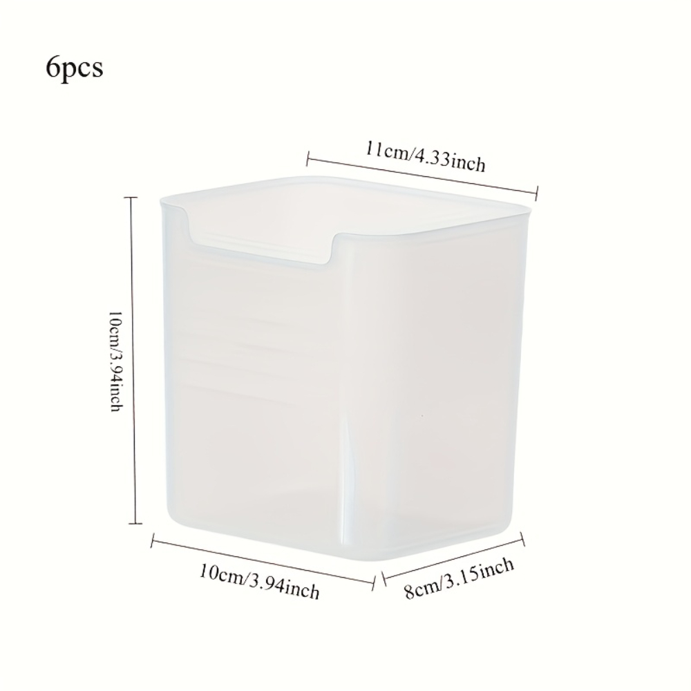 6 шт. прозрачные контейнеры дл – обзор и цена Food Storage Bins
