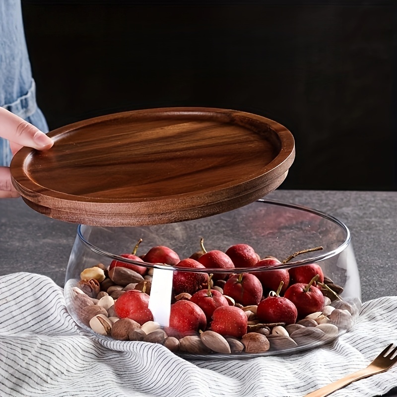 Стеклянные контейнеры с деревя – обзор и цена Food Storage Jars With Wooden Lids