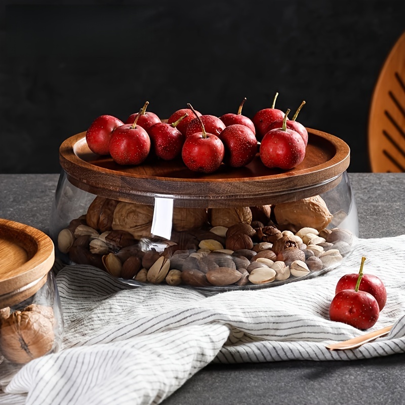 Стеклянные контейнеры с деревя – обзор и цена Food Storage Jars With Wooden Lids