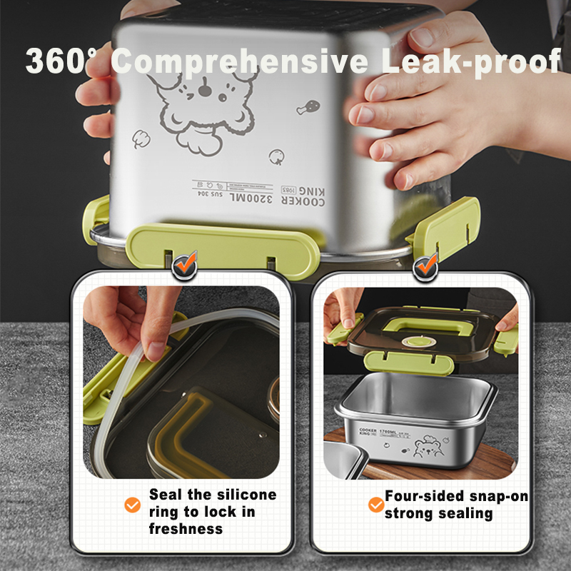COOKER KING 420-6200 мл Контей – обзор и цена Food Storage Eco Friendly
