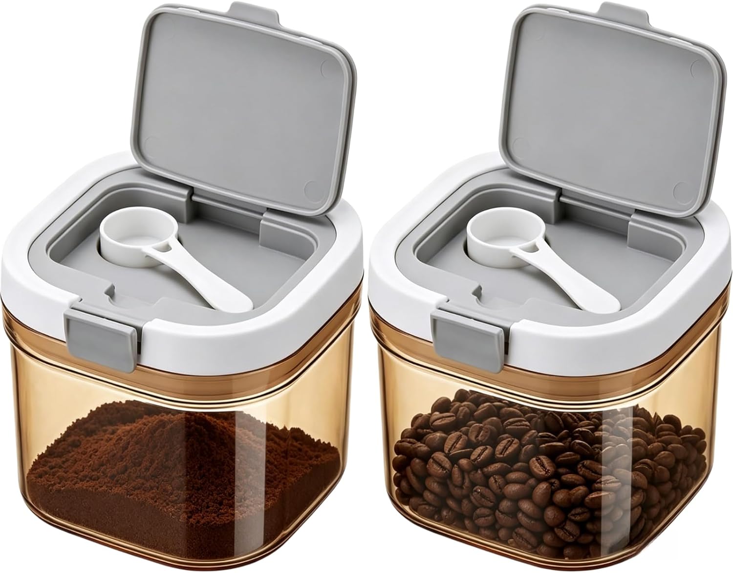 Набор из 2 герметичных контейн – обзор и цена Food Storage With Scoop