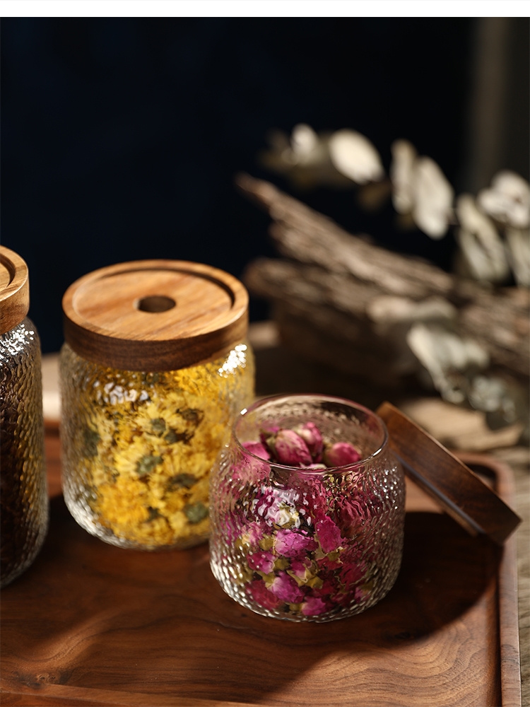 Стеклянная мультизерновая буты – обзор и цена Food Storage Jars With Wooden Lids